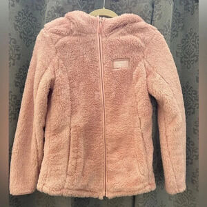 Reebok Pink Fleece Jacket. Size small.